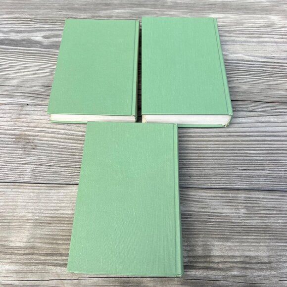 D.H. Lawrence Novels, Set of Three Books, Green Vintage Hardcovers - Picture 3 of 9